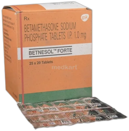 betnesol forte tablet 20's